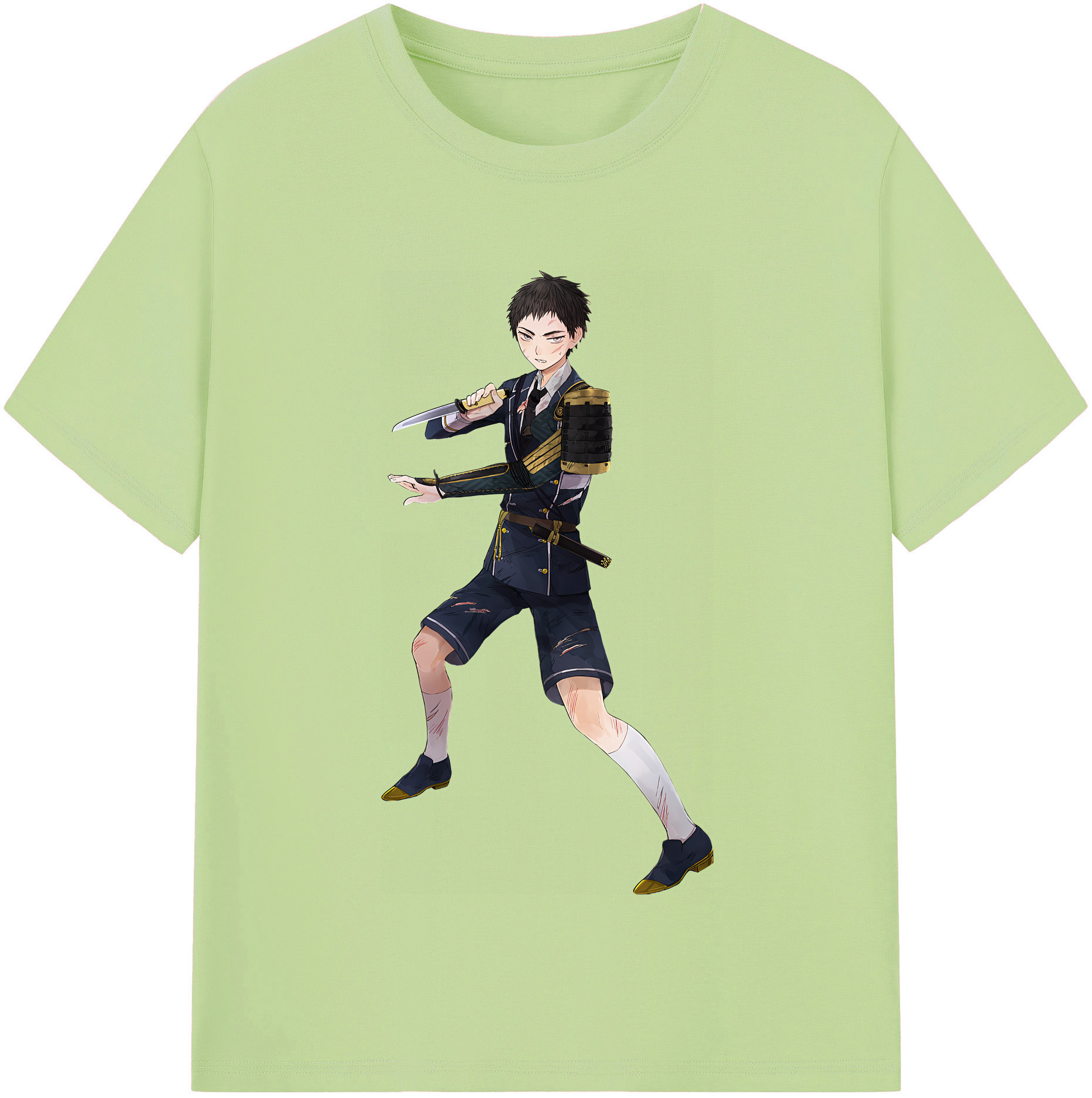 （画像用） 刀剣乱舞 Touken Ranbu 綿100％半袖Tシャツ（フロントプリント）